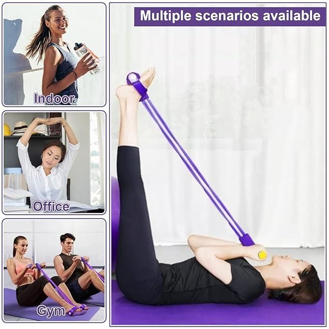 Portable Yoga Pedal Resistance Band – Stretch, Tone & Train Anywhere