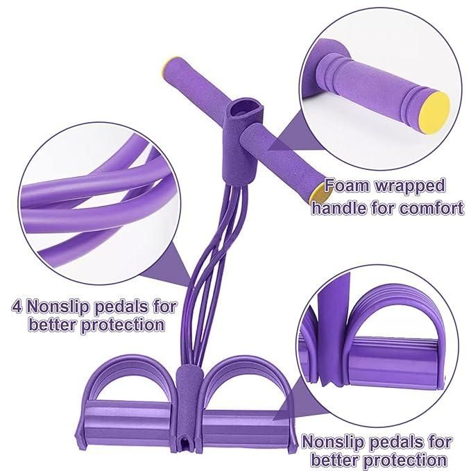 Portable Yoga Pedal Resistance Band – Stretch, Tone & Train Anywhere