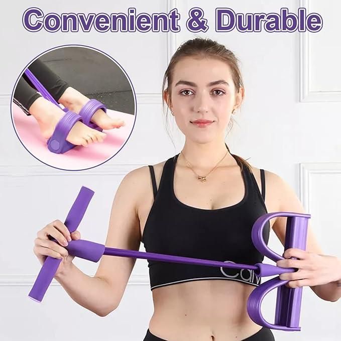 Portable Yoga Pedal Resistance Band – Stretch, Tone & Train Anywhere